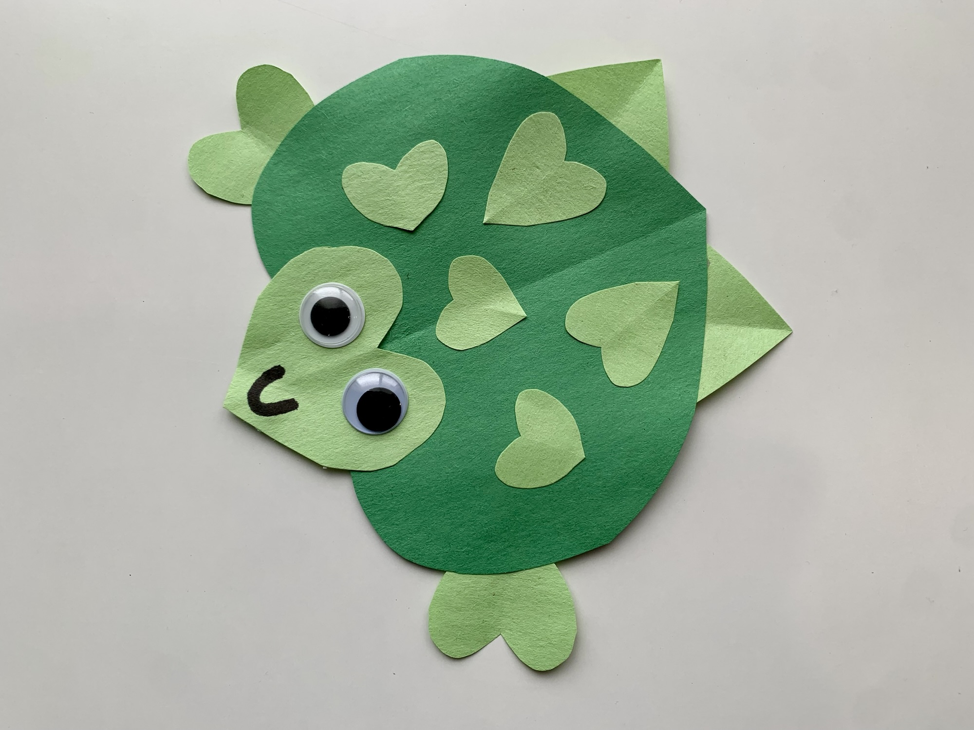 Valentine's Day Heart Animal Craft for Kids - Moments Enriched